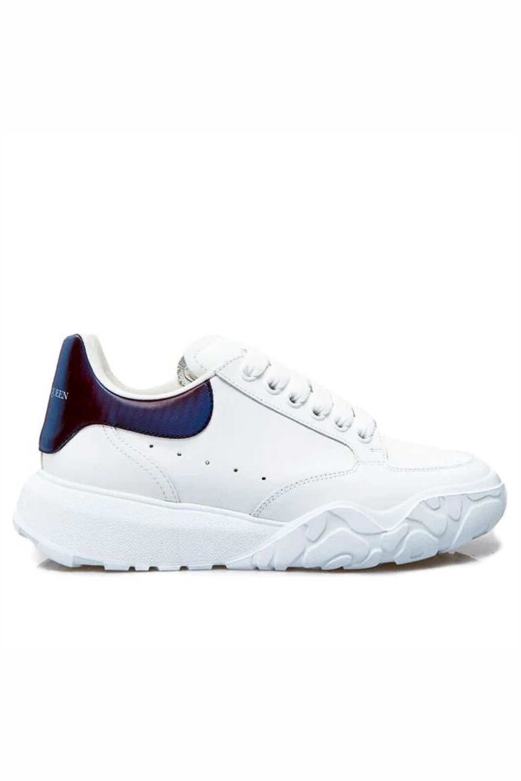 Alexander McQueen Court Trainer White Blue Black