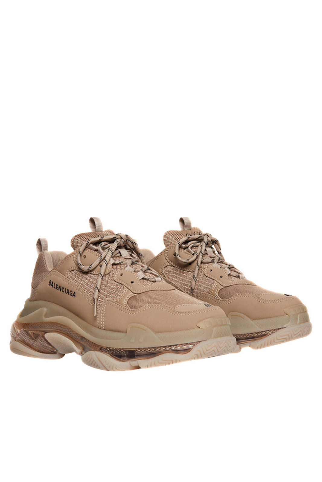 Balenciaga Triple S Sneakers Light Brown Men