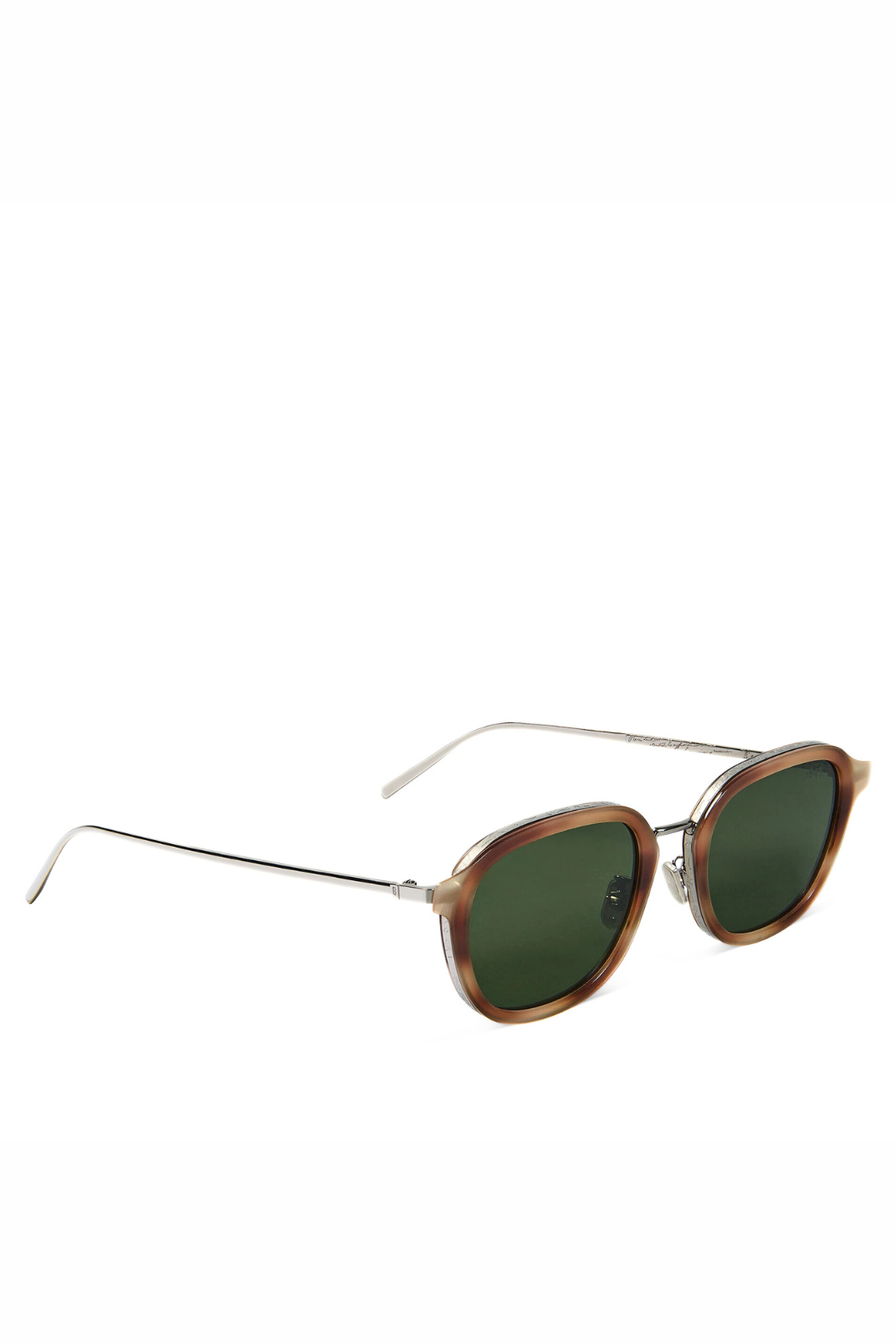 Berluti Equinox Metal And Acetate Man Sunglasses Brown