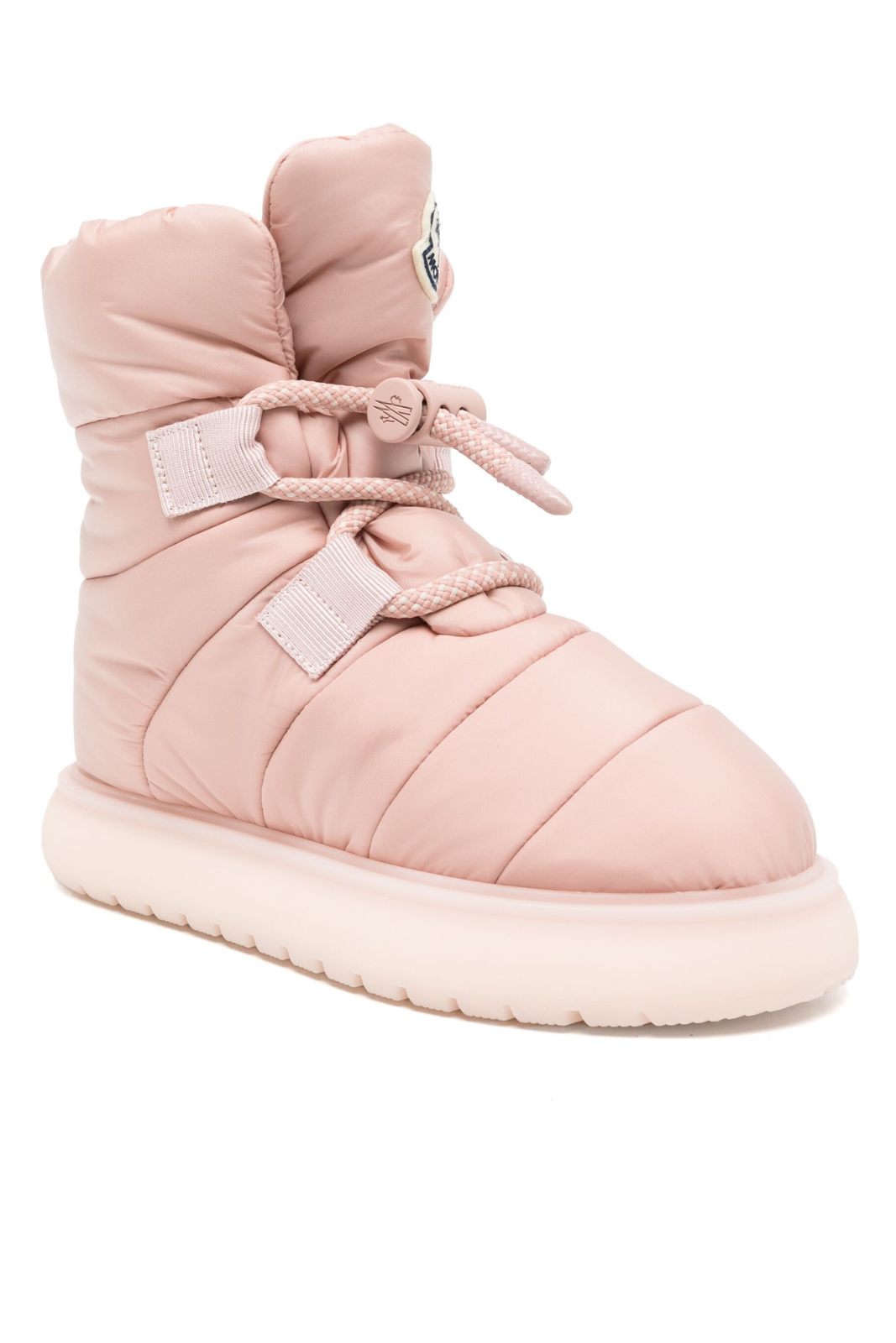 Moncler Conscious padded design Pink boots for women
