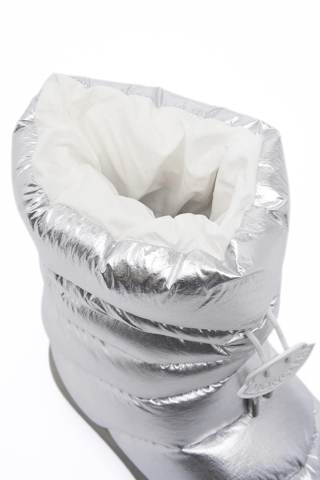 Moncler Gaia Snow Silver Boots for women