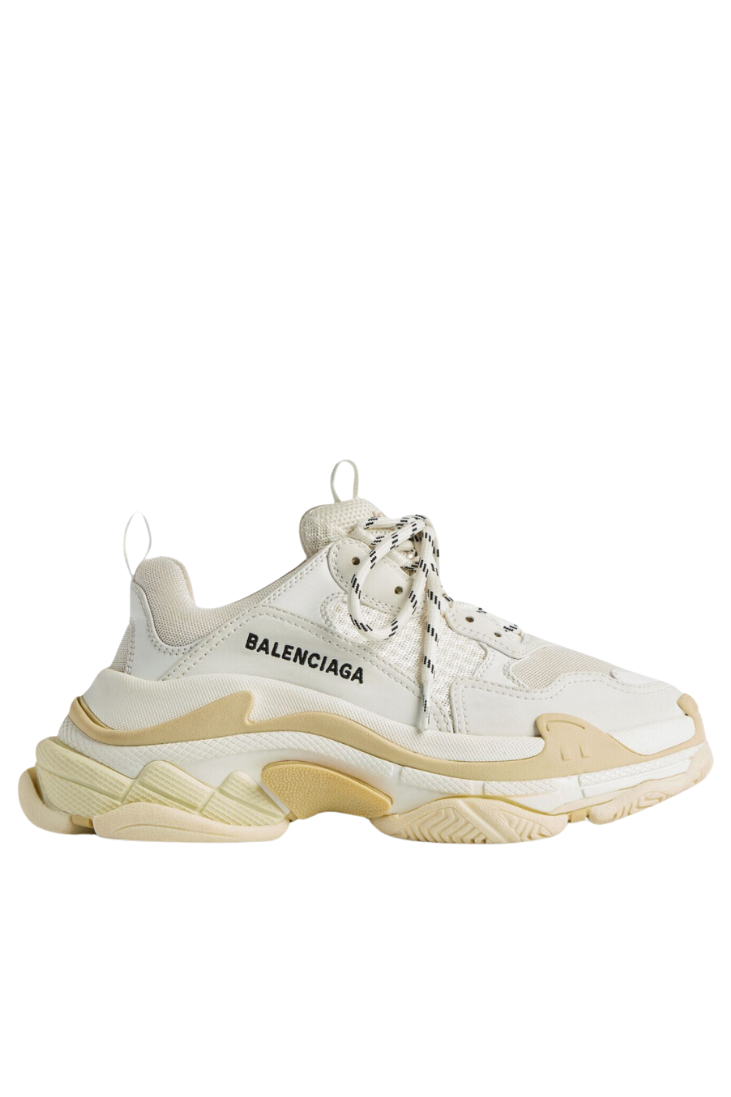 Balenciaga Triple S Wmns Sneaker in White/Beige