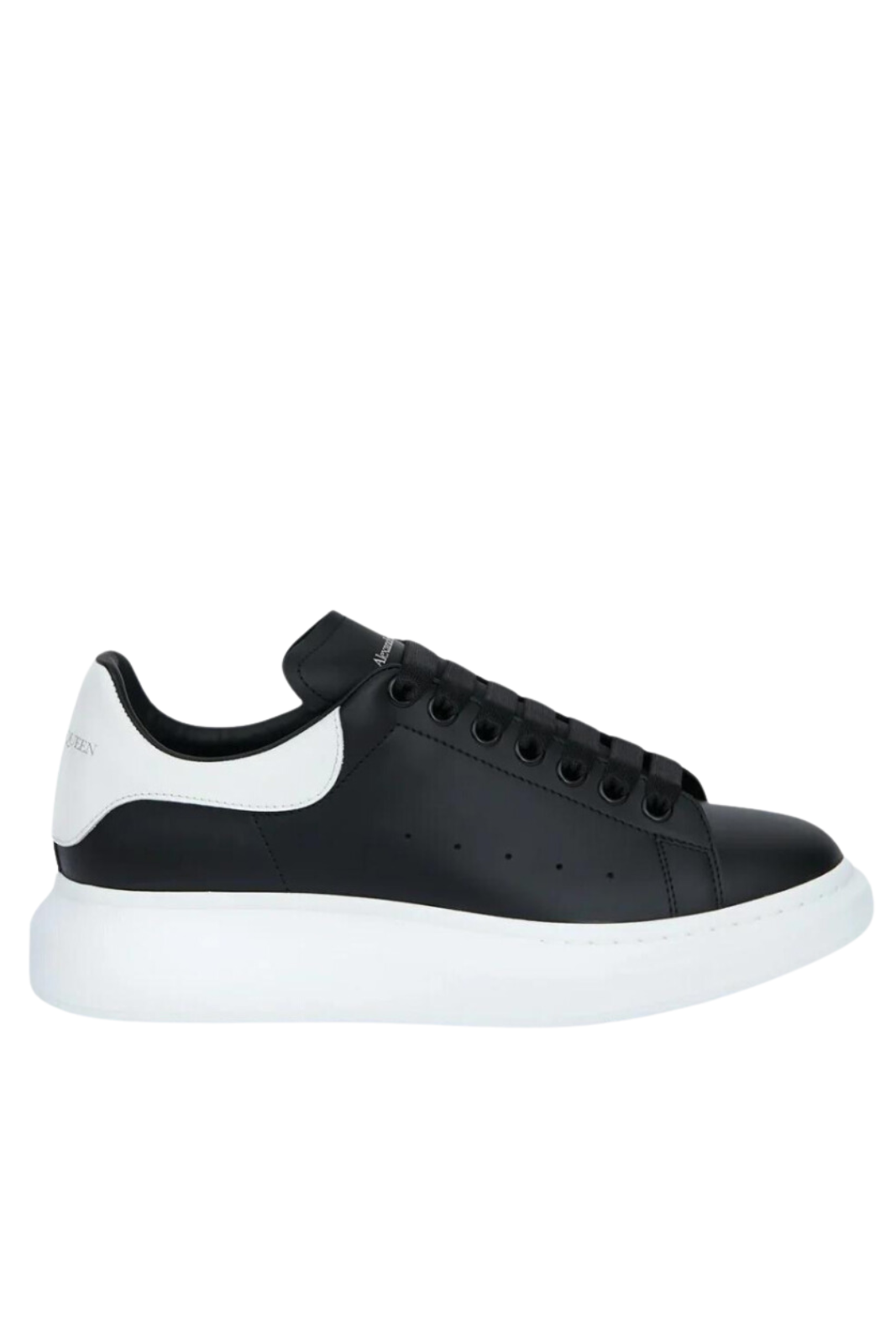 Alexander McQueen Oversized colour-black/white man sneakers