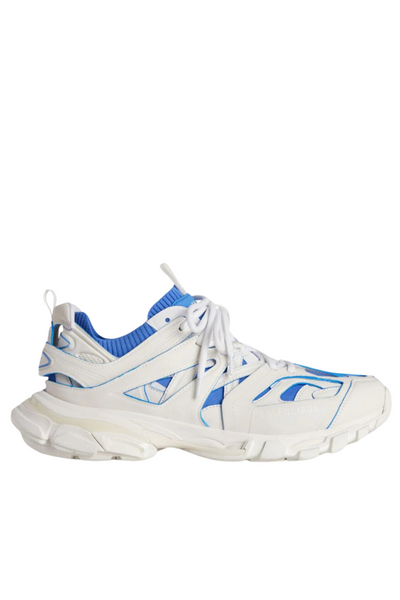 Balenciaga Track Sock panelled sneakers White/Blue | Exclusiv la