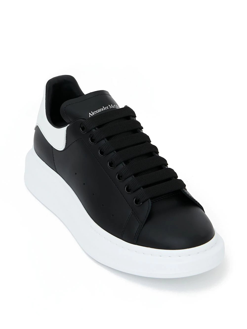 Alexander McQueen Oversized colour-black woman sneakers