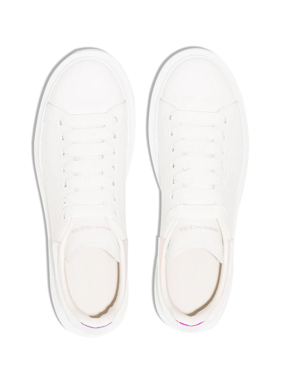 Alexander McQueen Oversized lace-up sneakers Rainbow3