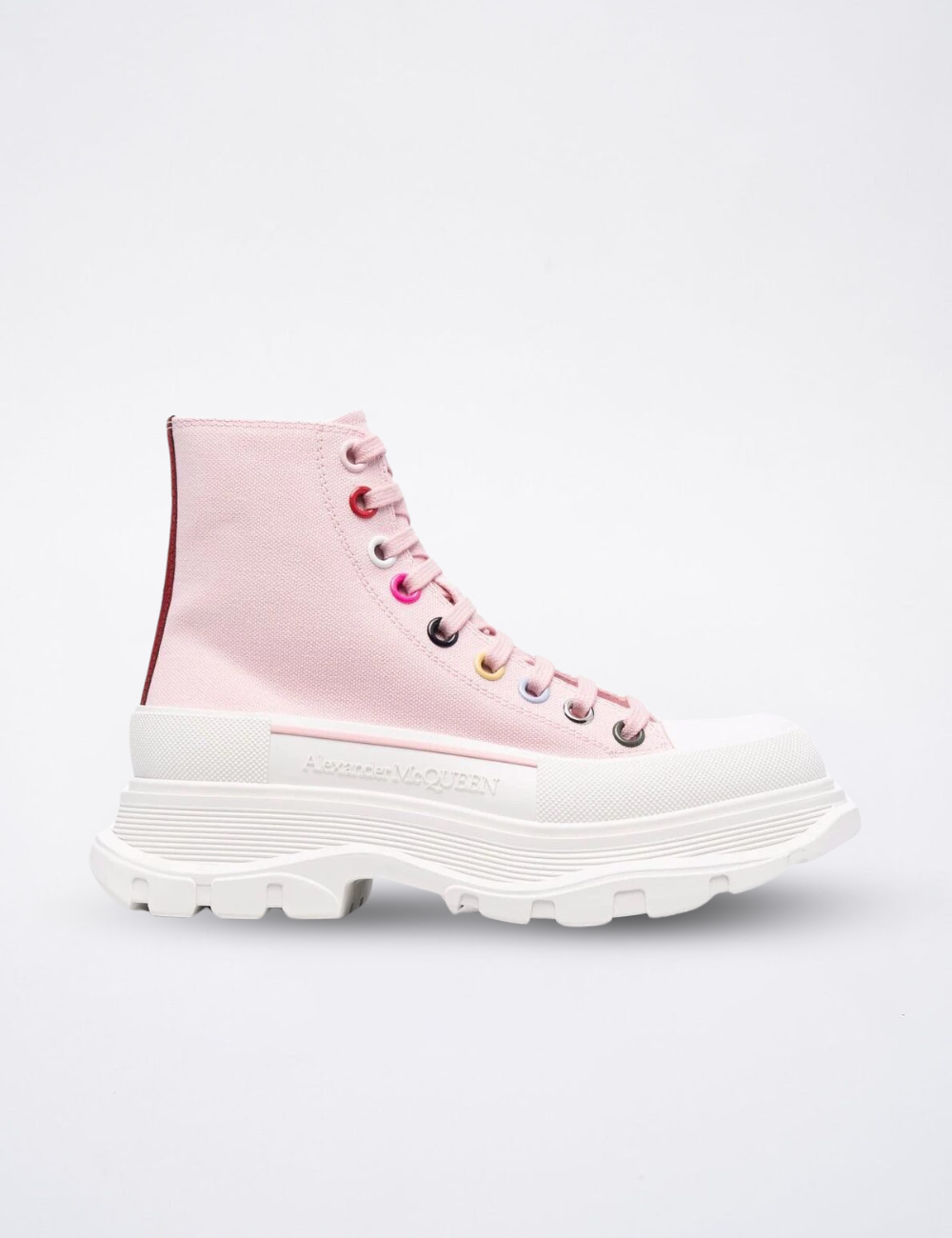 Alexander McQueen Tread Sneakers PINK