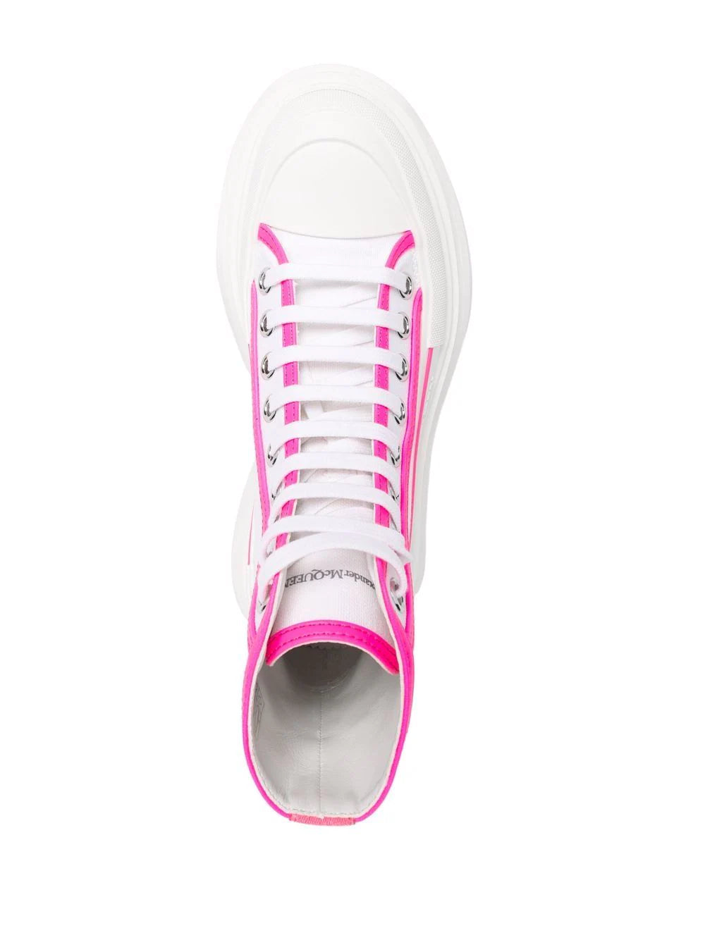 Alexander McQueen contrasting-trim detail sneakers4