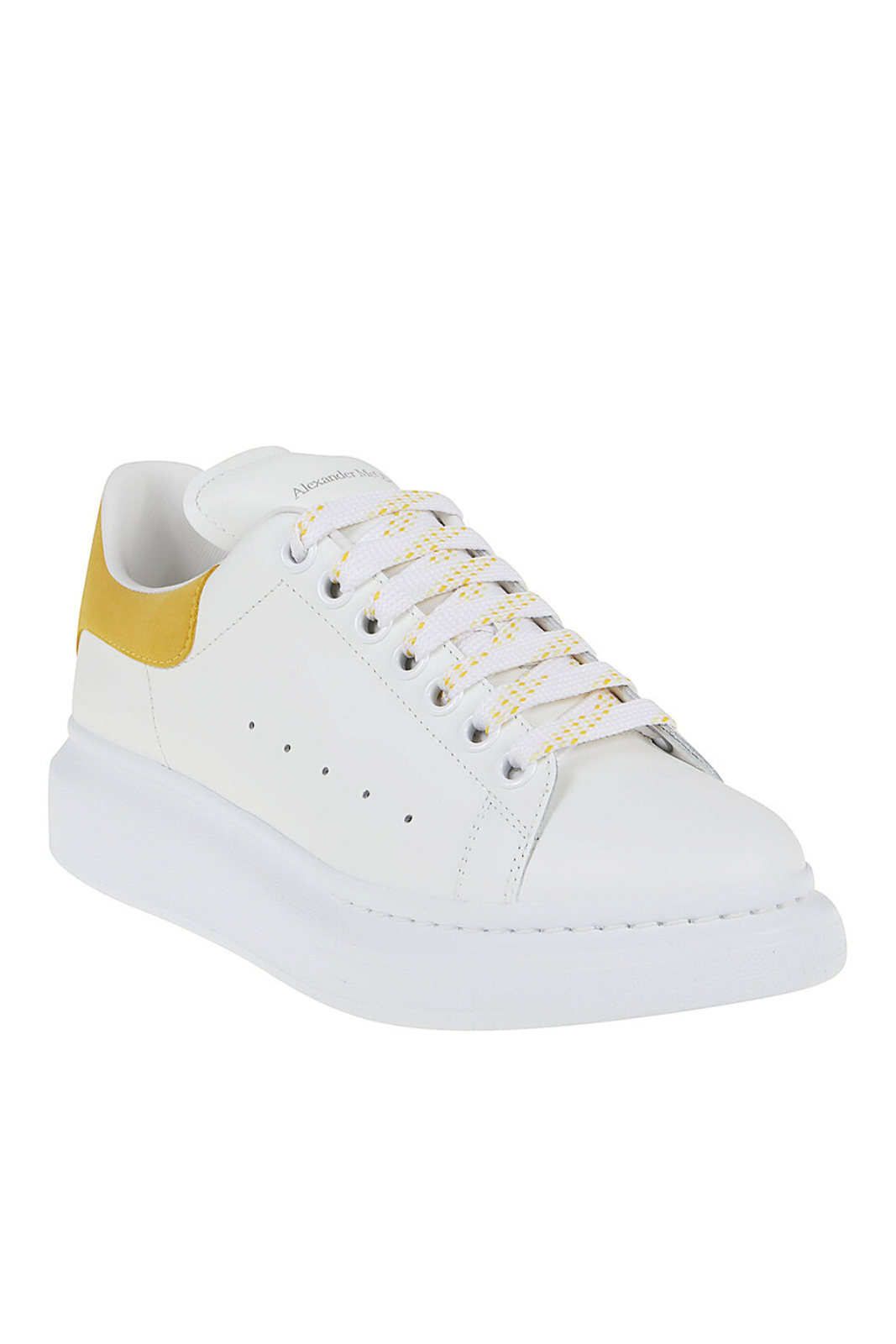 Alexander McQueen Oversized Sneakers white-yellow