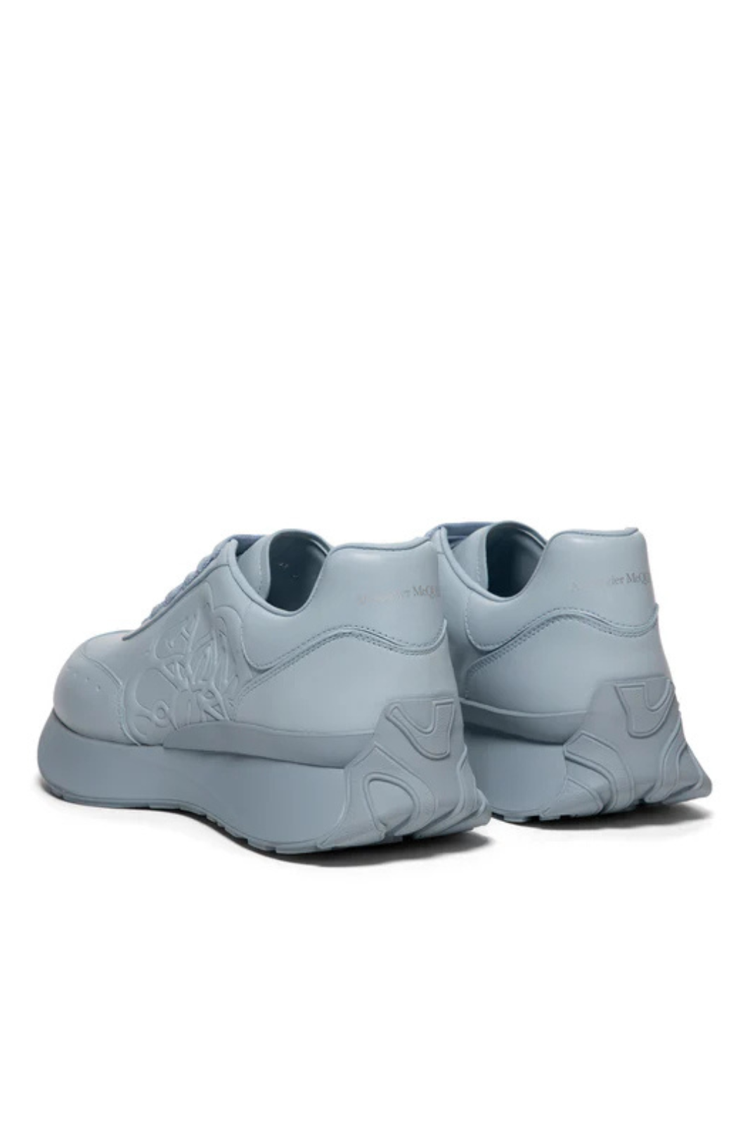 Alexander McQueen Sprint Runner Blue Silver