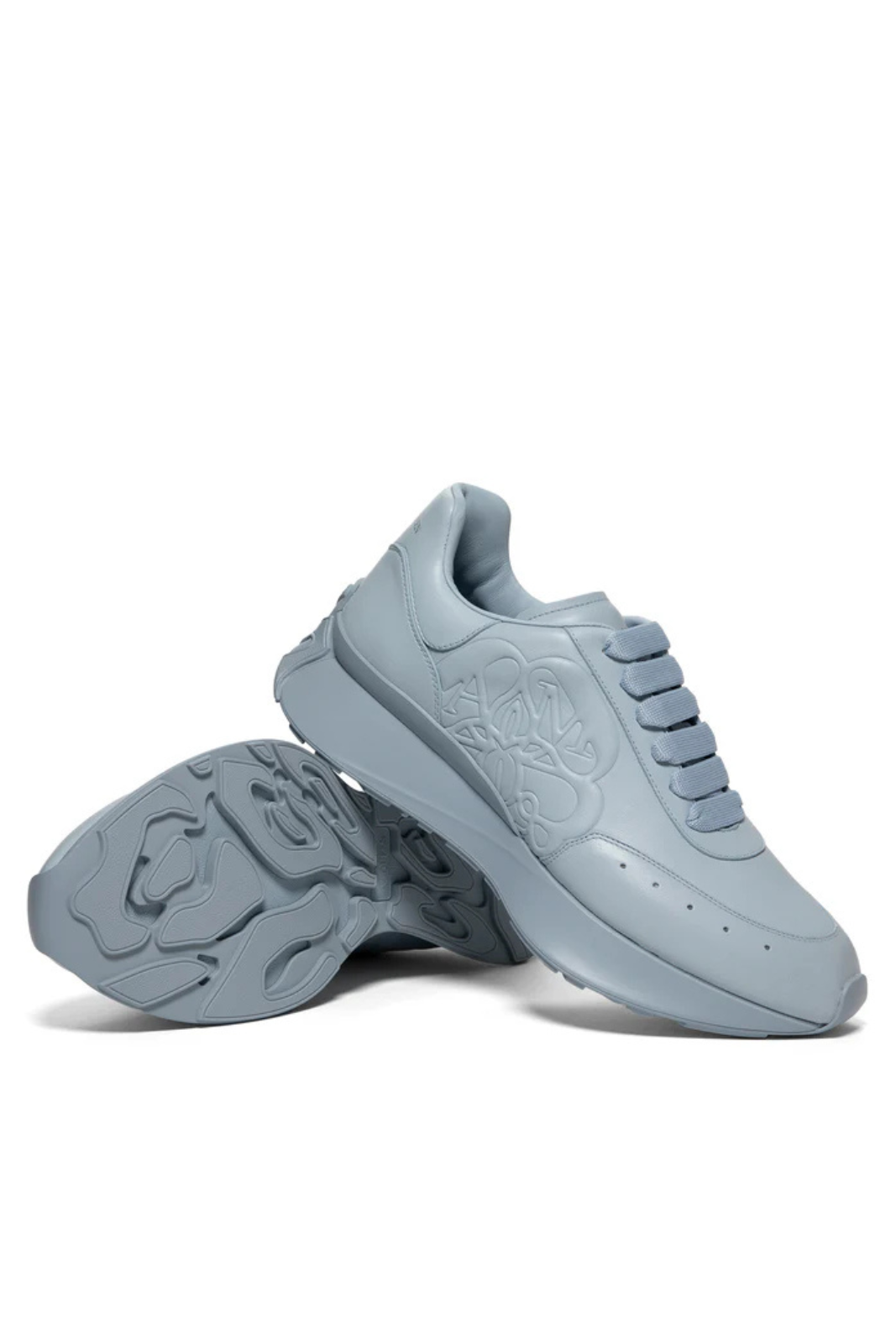 Alexander McQueen Sprint Runner Blue Silver