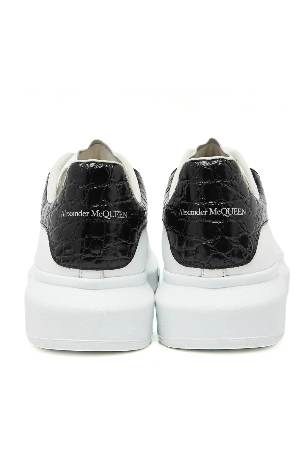 Alexander McQueen Oversized Sneaker 'Black Crocodile'