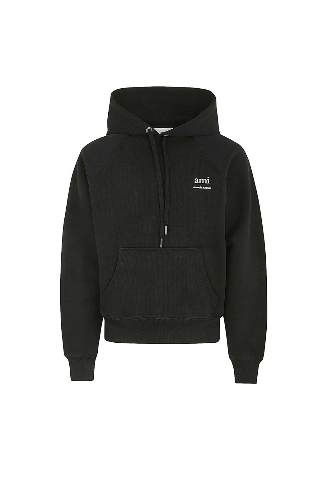 Ami Paris Black Hoodie Ami Am