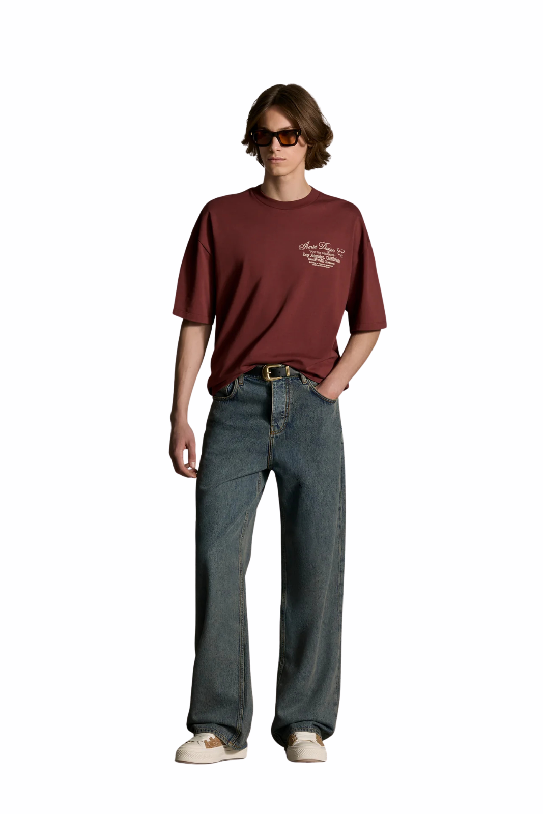 Amiri Jeans Loose Fit Jean Shadow Indigo