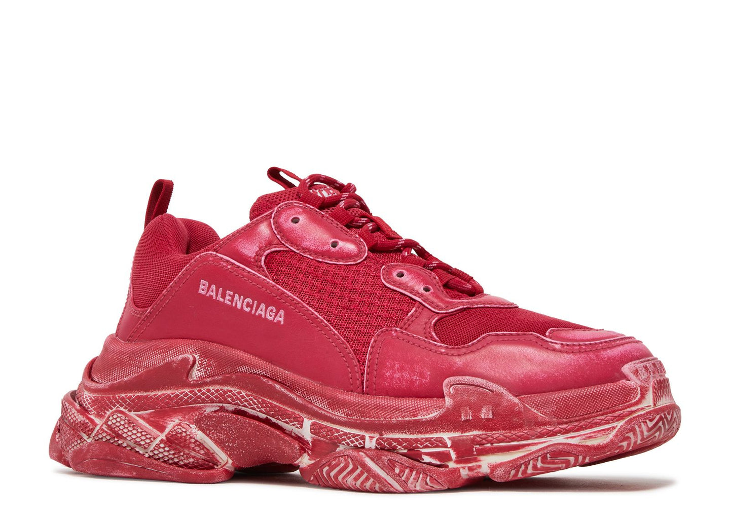 BALENCIAGA TRIPLE S SNEAKER 'DARK RED'1