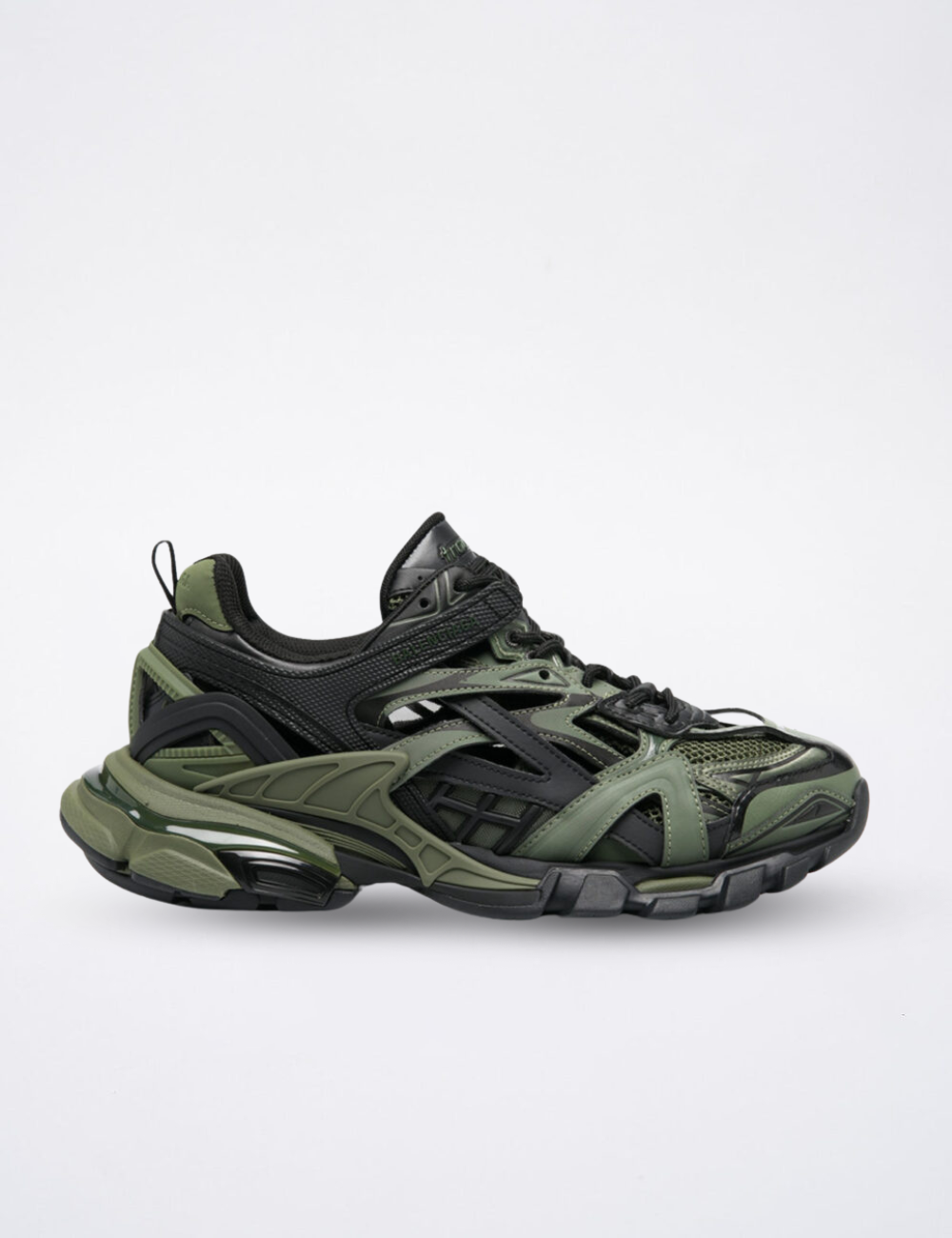 Balenciaga Track 2 Sneakers Black/Olive