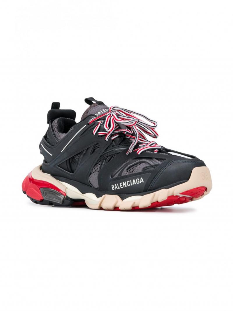 Balenciaga Track Sneakers Black/Red Classic