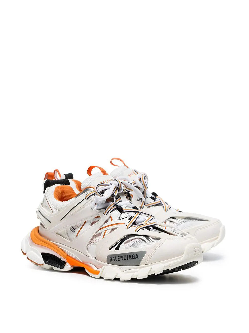 Balenciaga Track low-top men sneakers White/Orange