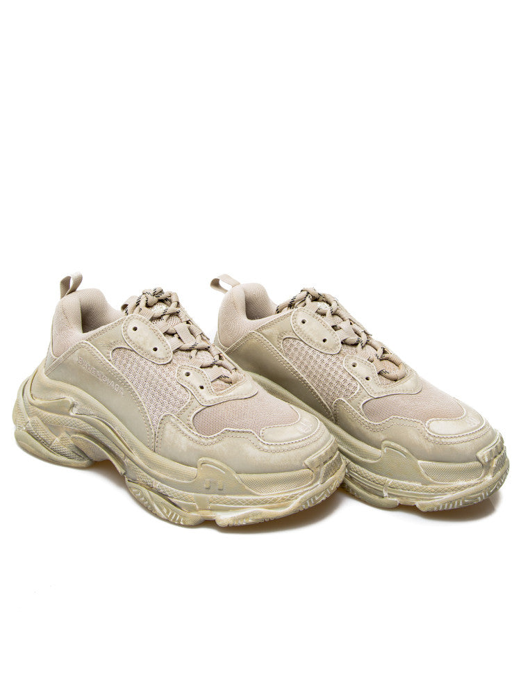 Balenciaga triple S light beige1