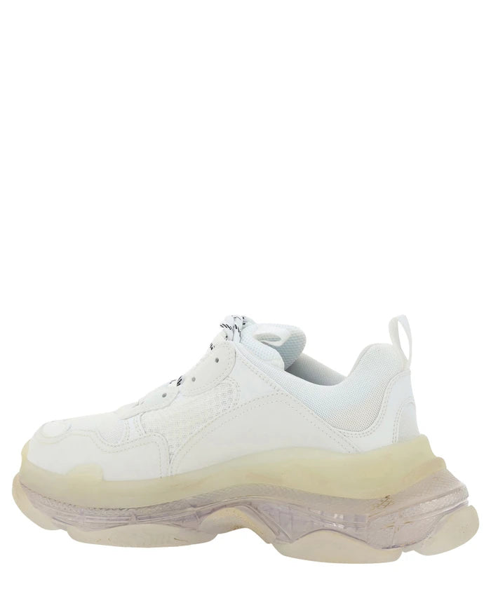 Balenciaga triple s clear sole White2