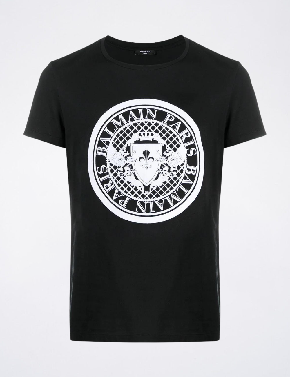 Balmain flocked coin T-shirt