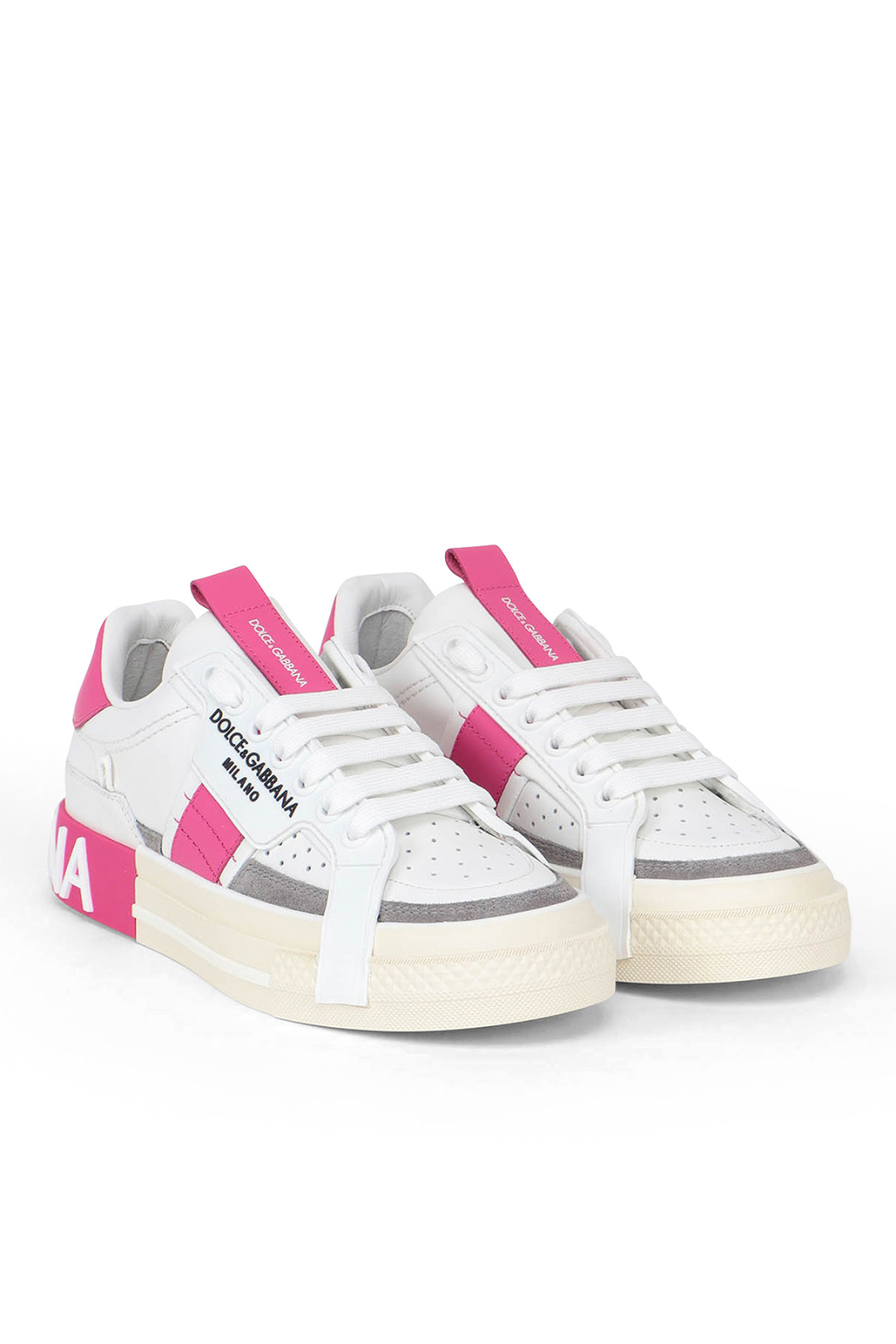 Dolce & Gabbana 2.Zero sneakers white - pink