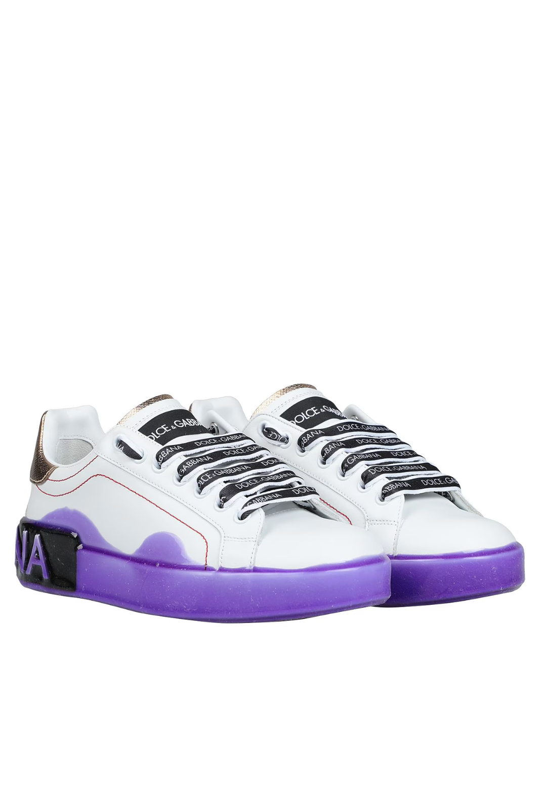 Dolce & Gabbana Portofino Sneakers 'Purple/White'