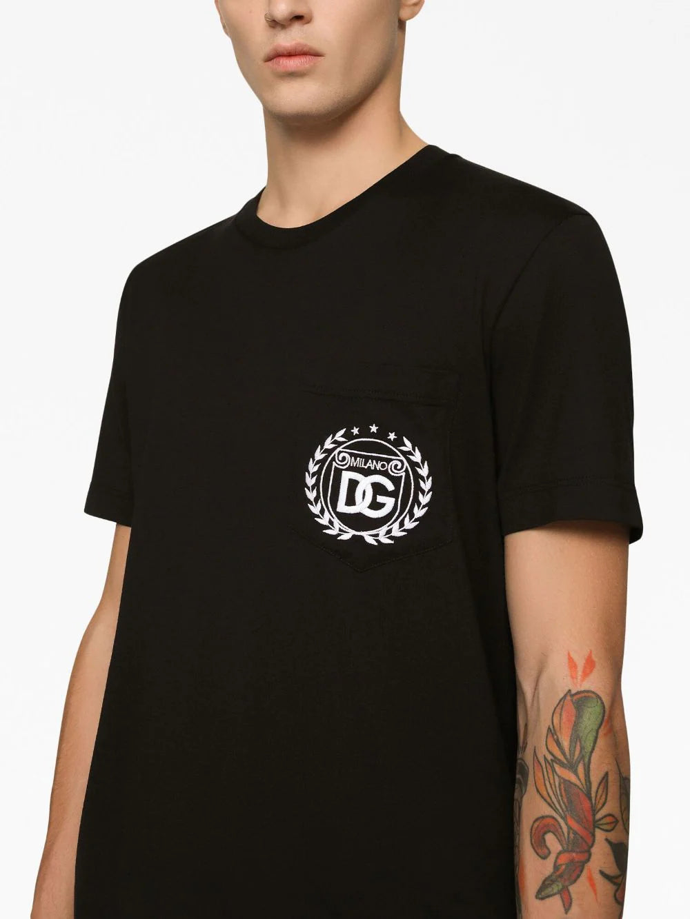 DG embroidered-logo cotton T-shirt3