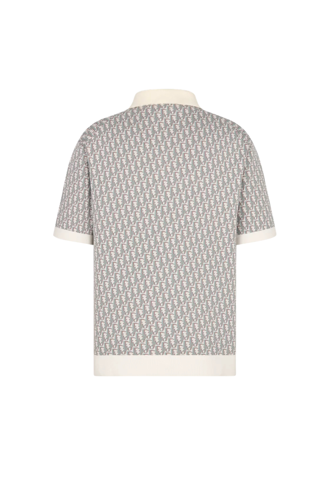 Dior Oblique Polo Shirt Grey
