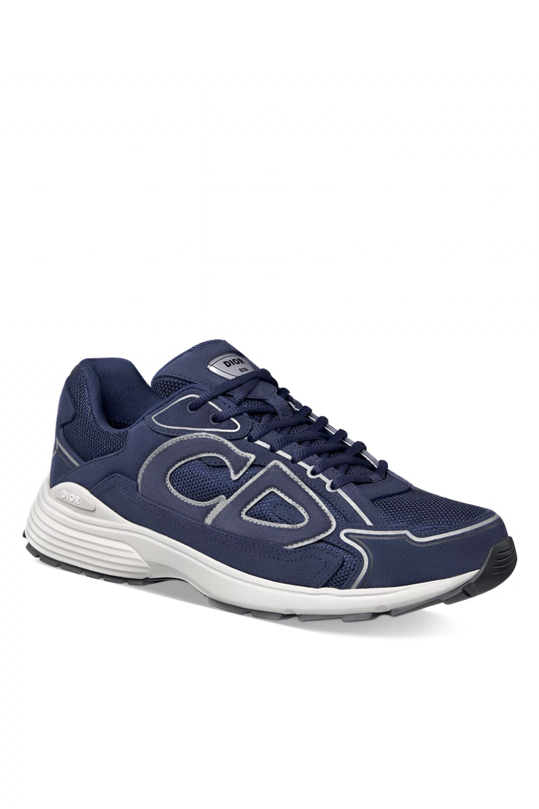 Dior B30 Countdown Sneaker Navy Blue Suede