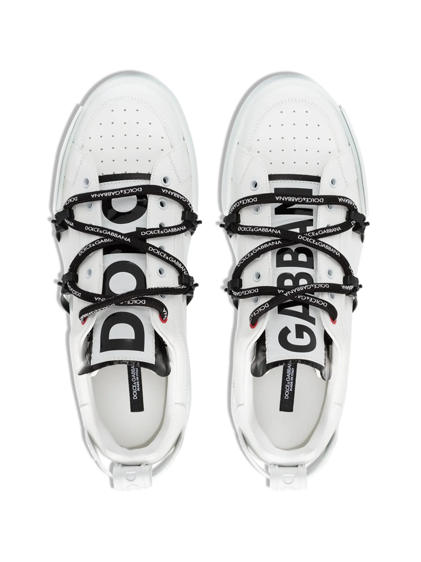 Dolce & Gabbana Portofino 2.0 leather sneakers White