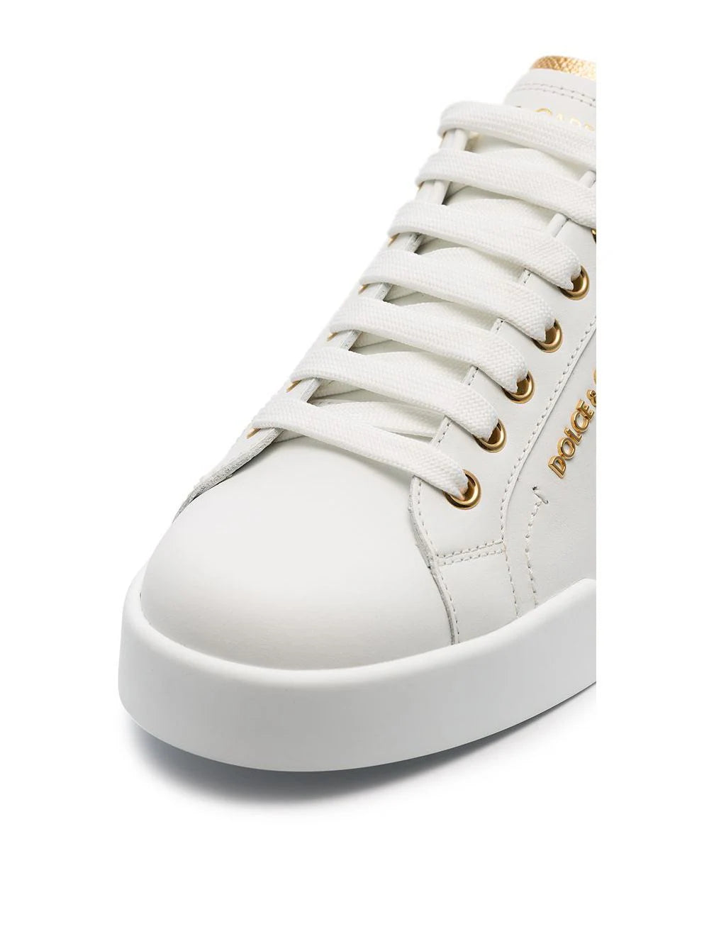 Dolce & Gabbana Portofino logo-tag leather sneakers3