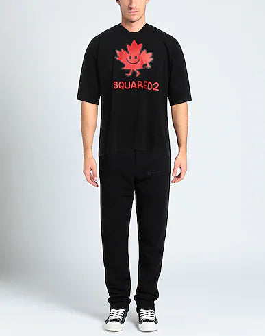 Dsquared Leaf black tee1