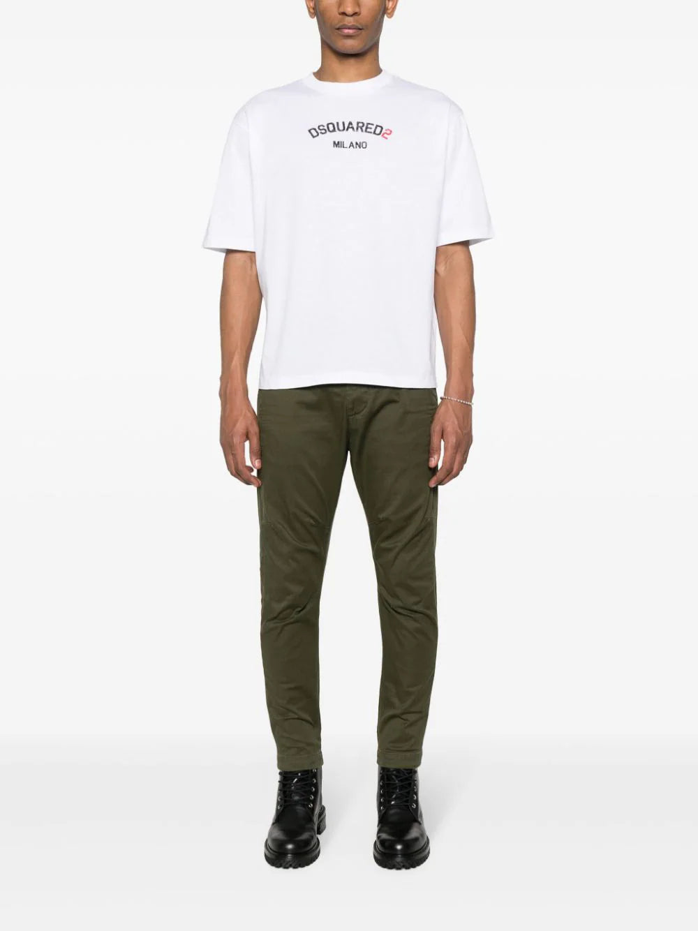 Dsquared2 logo-print cotton T-shirt