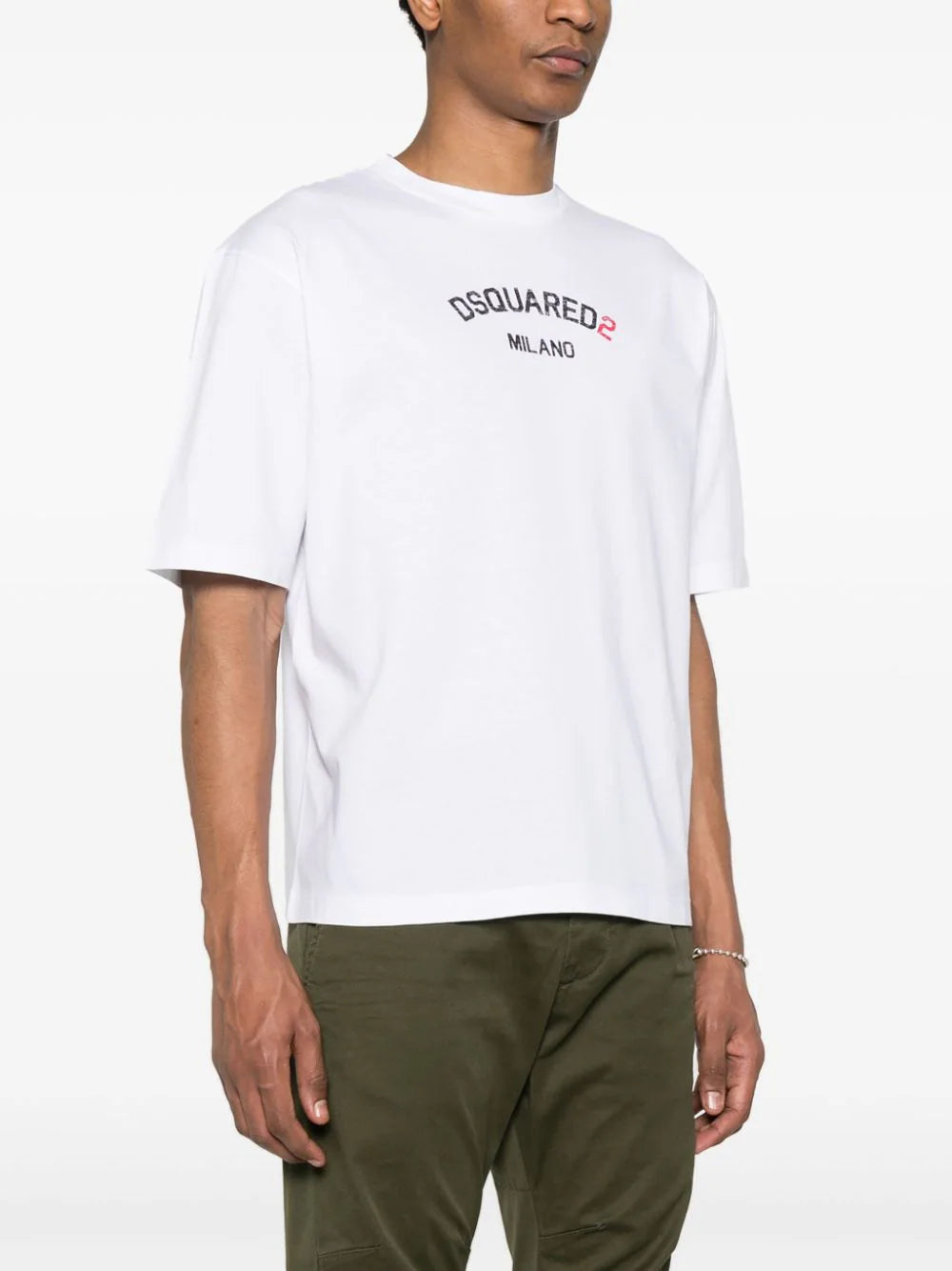 Dsquared logo-print cotton T-shirt2