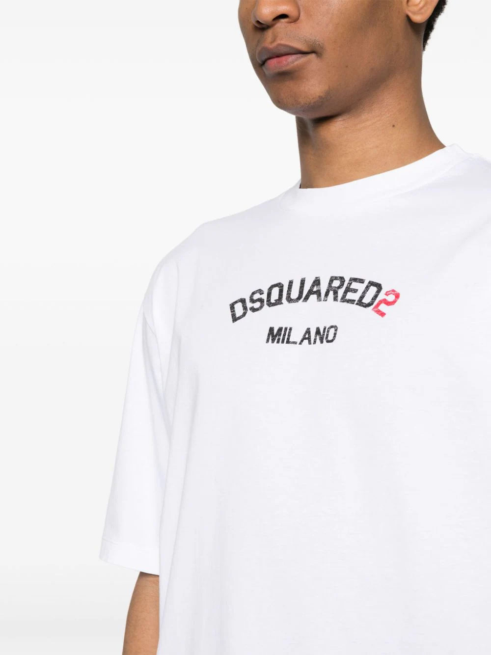 Dsquared logo-print cotton T-shirt4