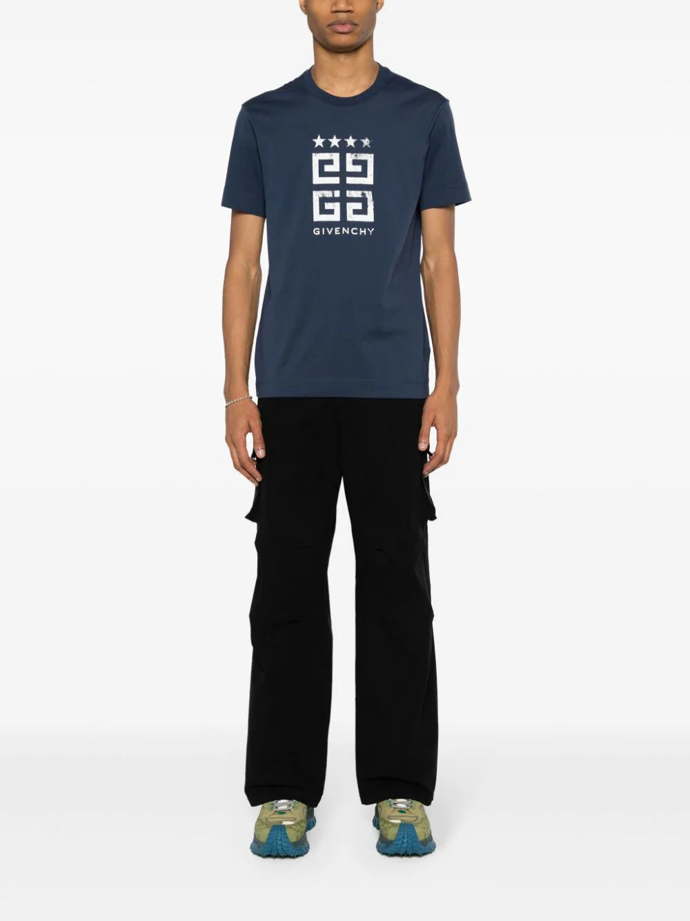 Givency 4G-print cotton T-shirt1