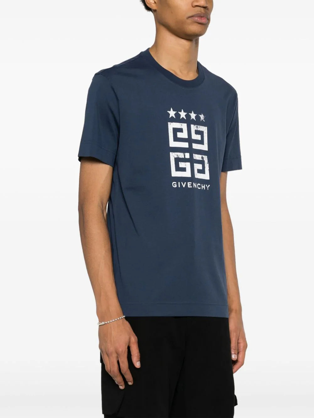 Givency 4G-print cotton T-shirt2