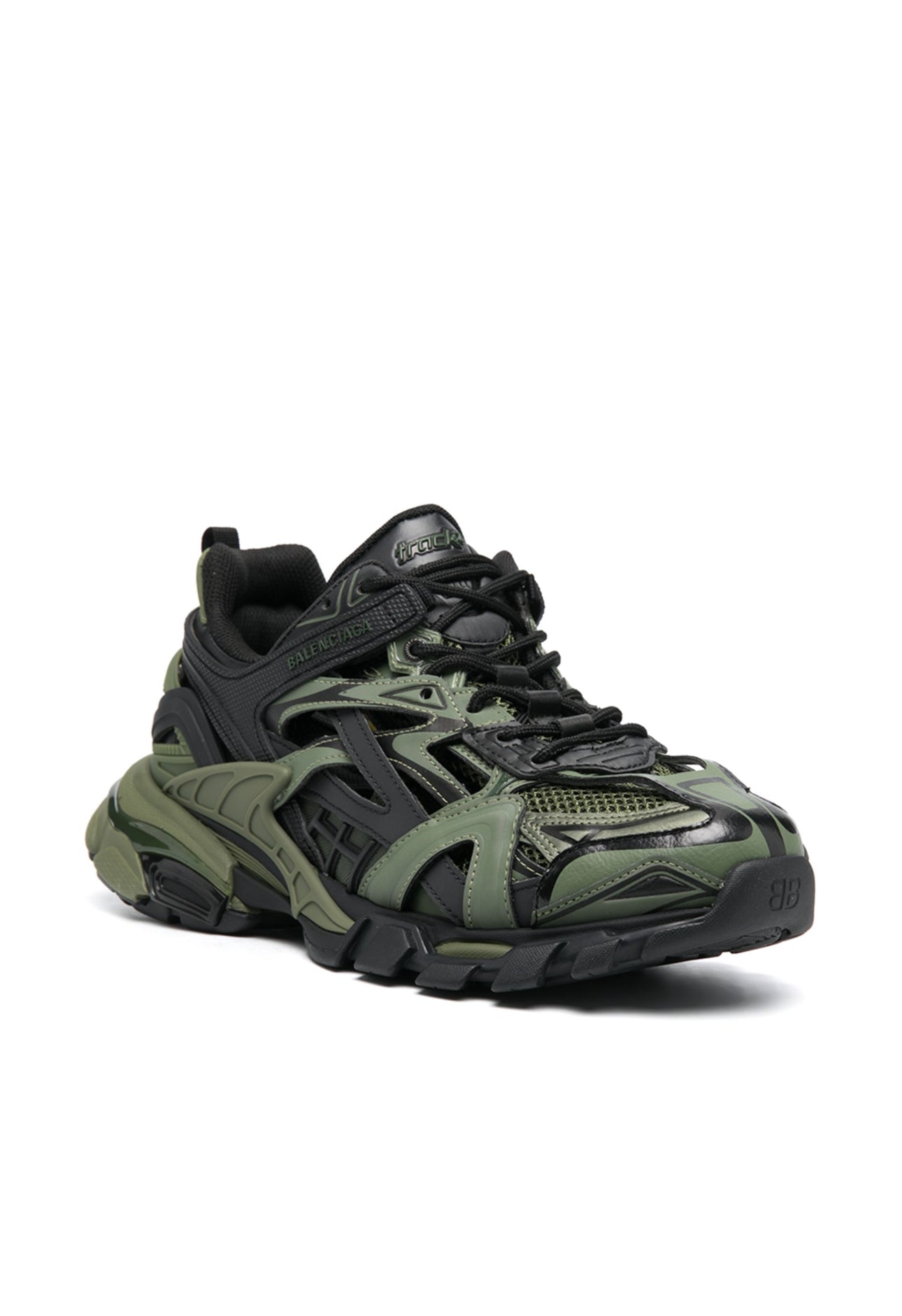 Balenciaga Track 2 Sneakers Black/Olive