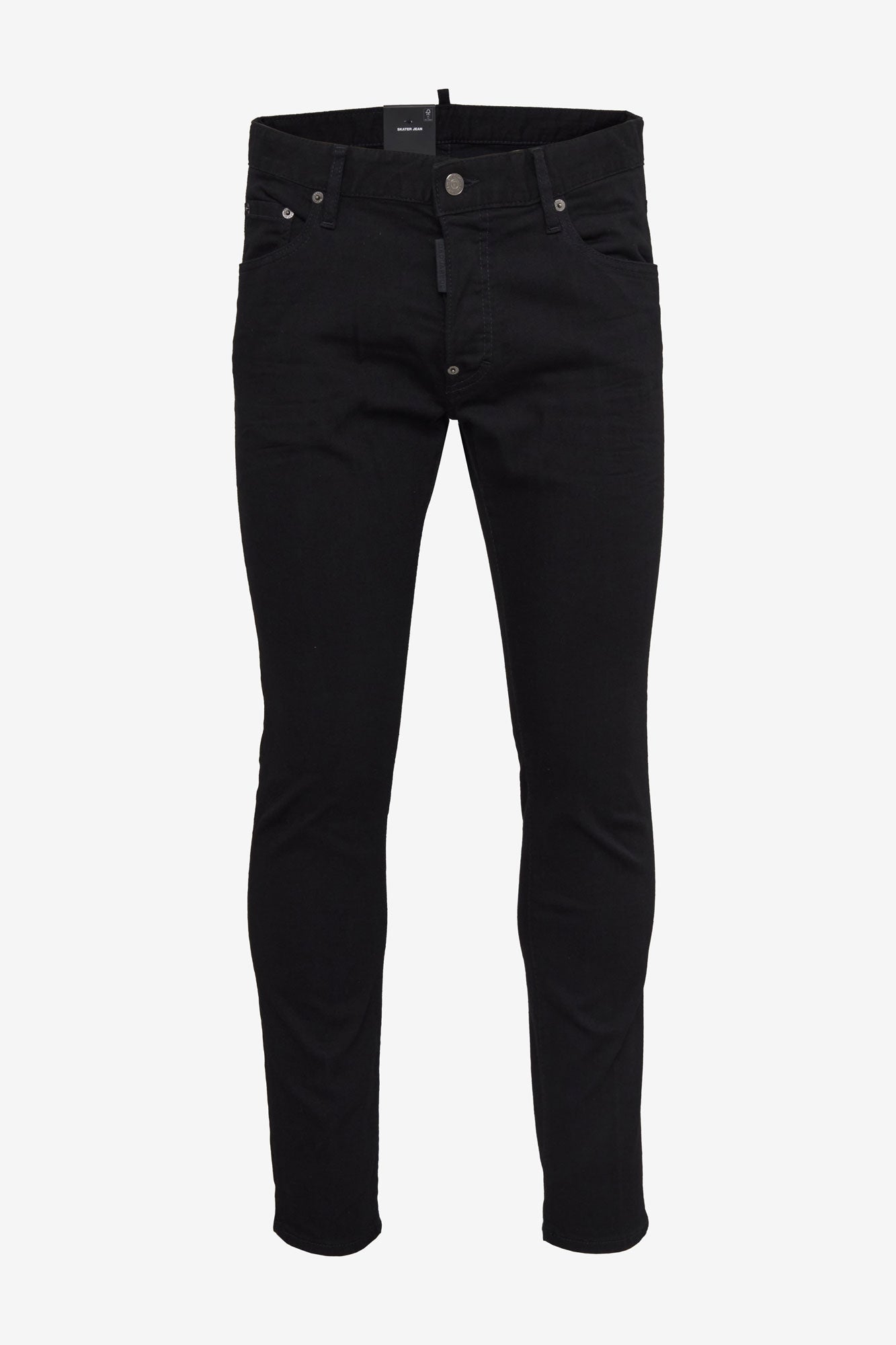 Dsquared2 Skater Black Bull Skinny Man Jeans