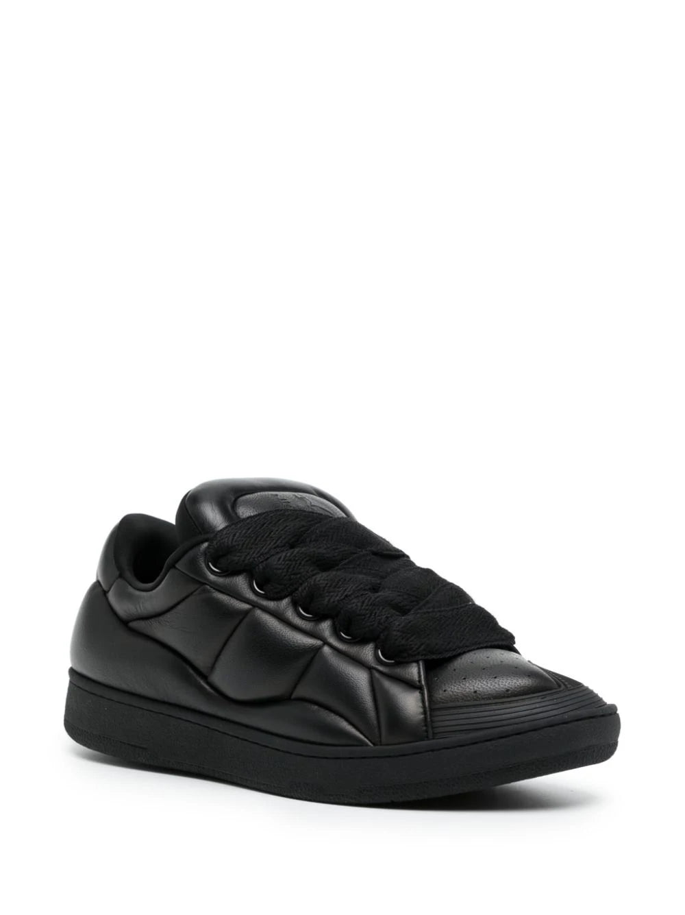 Lanvin Curb XL leather sneakers1