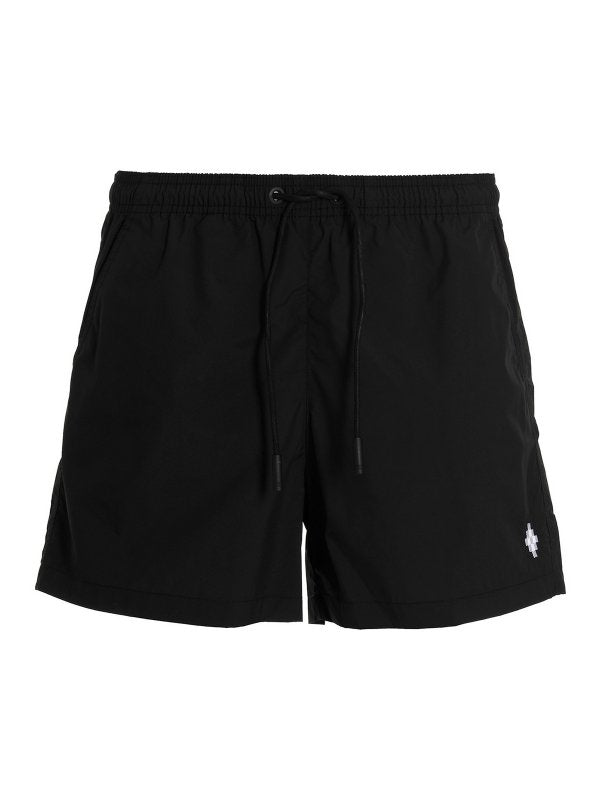 MARCELO BURLON COUNTY OF MILAN Tech fabric beach shorts1