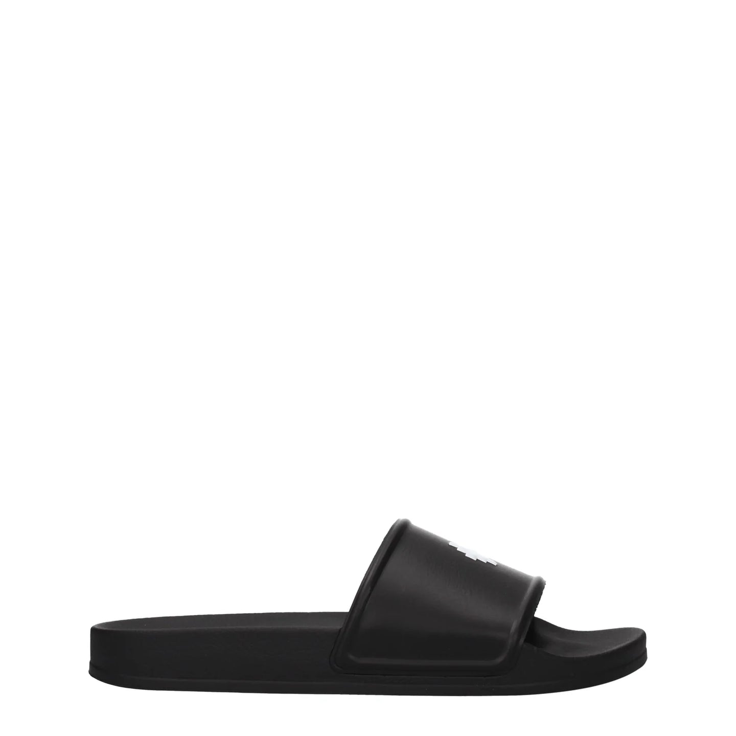 Marcelo Burlon Slippers And Clogs Men Rubber Black:White