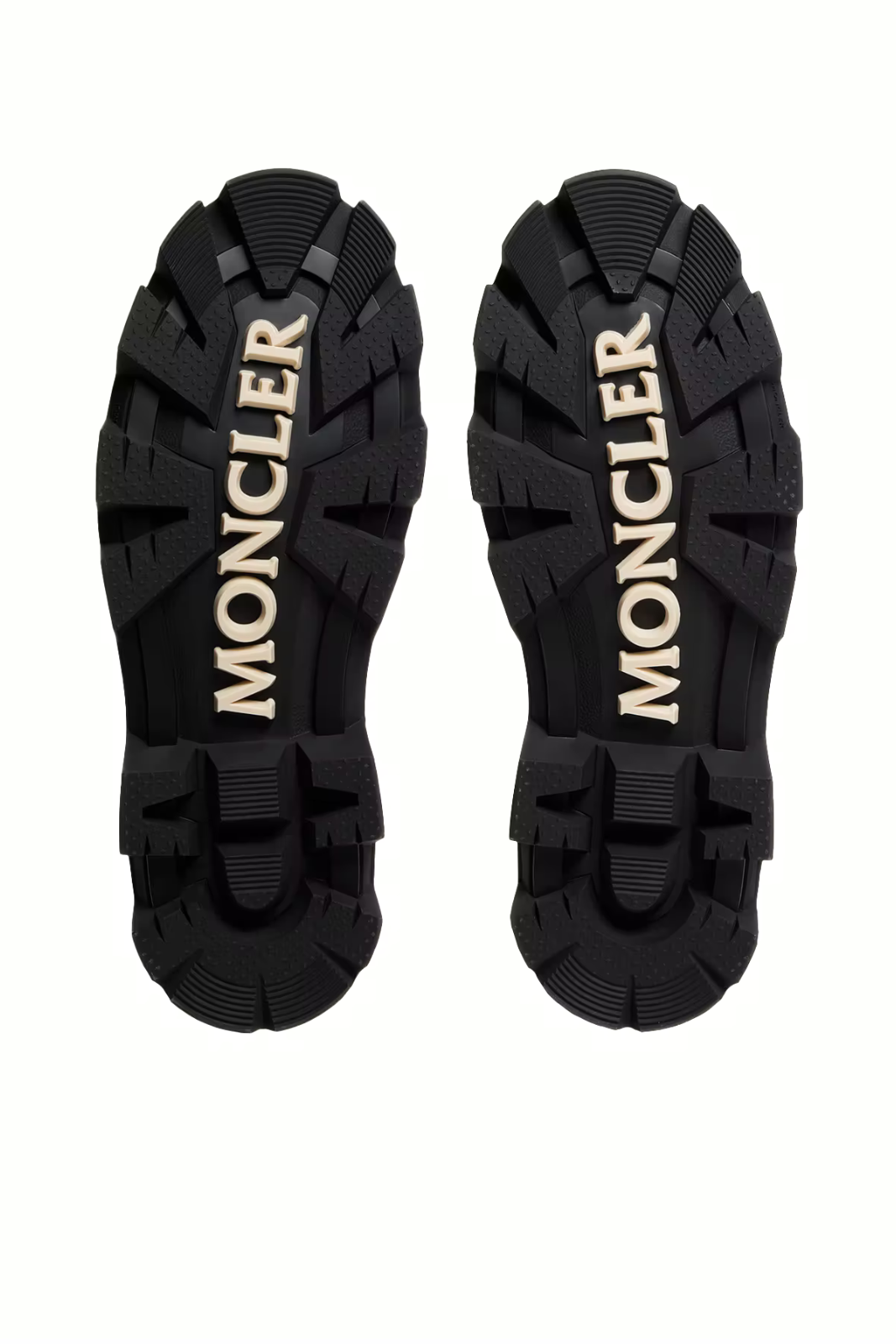 Moncler Peak Trek Leather Ankle Boots Black