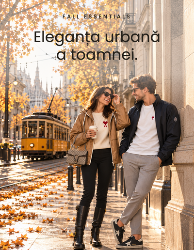 Fall Essentials: Eleganța urbană a toamnei. −15% la 2 produse, se aplică automat la checkout.
