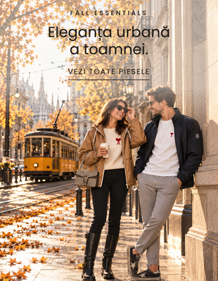 Fall Essentials: Eleganța urbană a toamnei. −15% la 2 produse, se aplică automat la checkout.