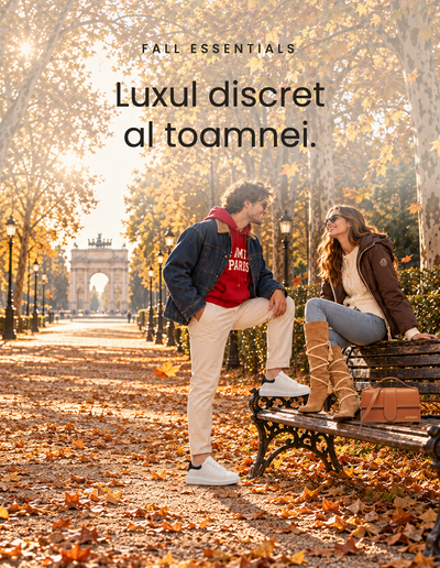 Fall Essentials: Luxul discret al toamnei. −15% la 2 produse, se aplică automat la checkout.
