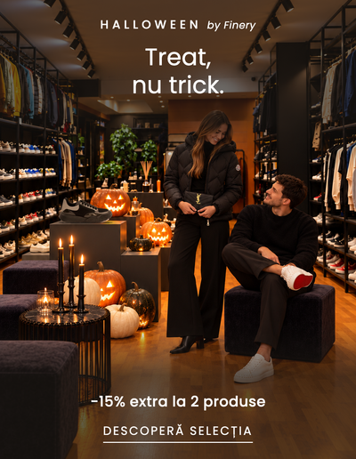 Halloween by Finery: Treat, nu trick. −15% extra la 2 produse, se aplică automat la checkout.