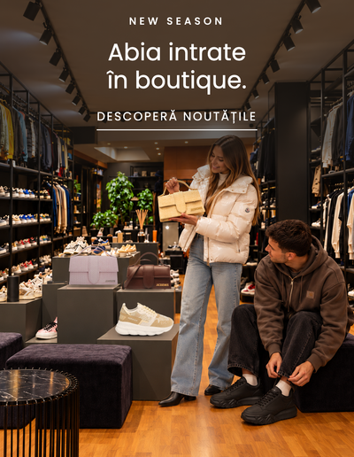 New Season: Abia intrate în boutique. Le poți vedea și în showroom, Str. Barajul Argeș nr. 41, București.