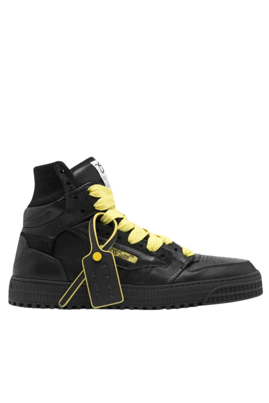 Off-White Off Court 3.0 black/yellow high trainer for men